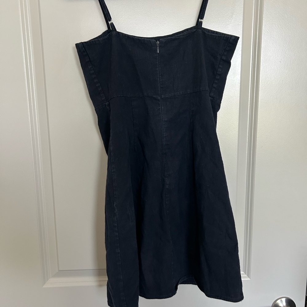 Brandy Melville Navy Blue Mini Dress - Picture 3 of 3